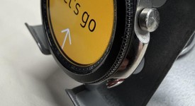 Good
													Samsung Galaxy Watch3 - Unlocked, Mystic Silver, 45mm, photo 2 of 5