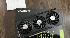 Used
													Gigabyte GeForce RTX 4070 WINDFORCE OC 12G, photo 1 of 2