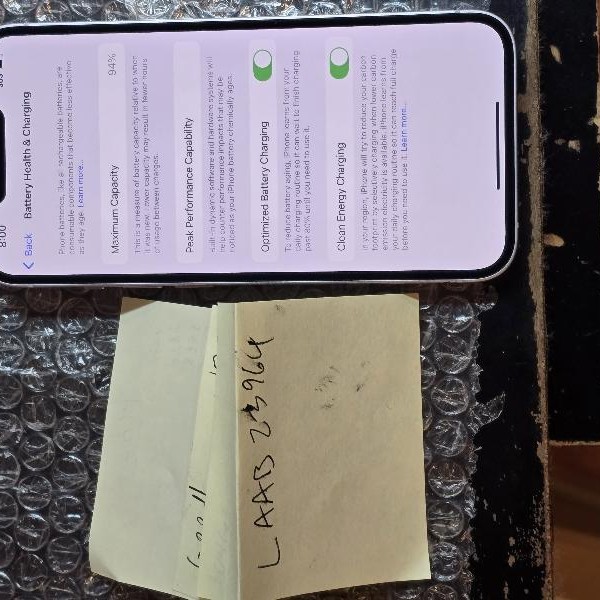 Apple iPhone 14 - Unlocked, 128 GB, Purple, A2649