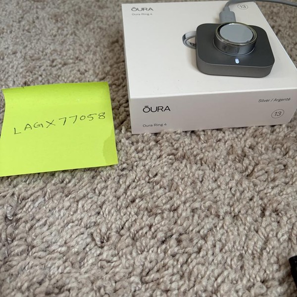 Oura Ring Gen 4 - Silver, Size 13