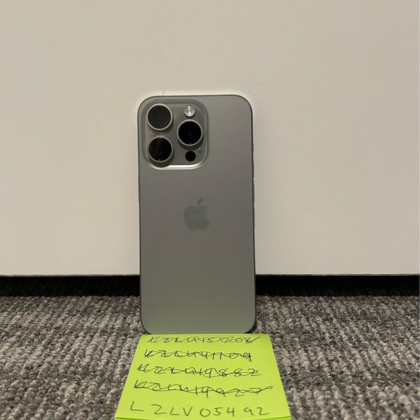 Apple iPhone 15 Pro - Unlocked, 128 GB, Natural, A2848