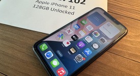 Good
													Apple iPhone 11 - Unlocked, Black, 128 GB, A2111, photo 2 of 5