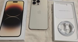 Mint
													Apple iPhone 14 Pro Max - Unlocked, Gold, 256 GB, A2651, photo 3 of 8