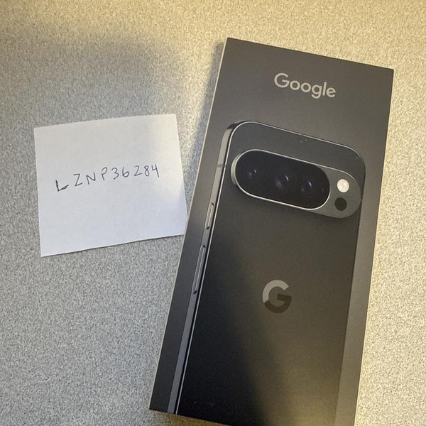 Google Pixel 10 Pro - Unlocked, 128 GB, Obsidian, G4QUR