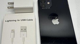 Good
													Apple iPhone 12 - Unlocked, Black, 64 GB, A2172, photo 2 of 6