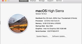 Mint
													MacBook Pro 2016 (With Touch Bar) - 13" - Gray, 512 GB, 8 GB, photo 1 of 15