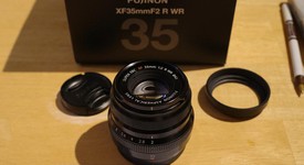 Good
													Fujinon XF35mmF2 R WR - Black, photo 1 of 9