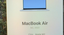 Good
													MacBook Air 2022 - 13" - Apple M2, Silver, 512 GB, 8 GB, photo 1 of 7
