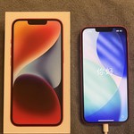 Mint Apple iPhone 14 - Unlocked, Red, 128 GB, A2649