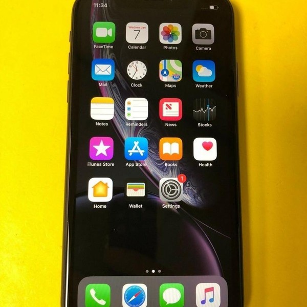 Apple iPhone Xr - Metro by T-Mobile, 64 GB, Black, A1984