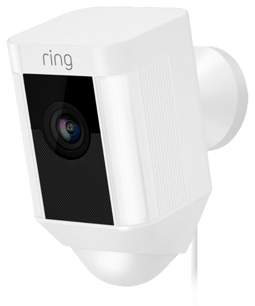 Ring Spotlight Cam Wired - White