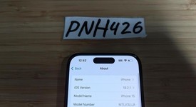 Mint
													Apple iPhone 15 - Unlocked, Black, 128 GB, A2846, photo 2 of 9