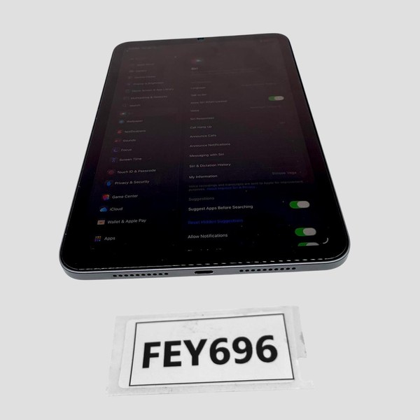 Apple iPad Mini 6th Gen - Wi-Fi, 64 GB, Gray, A2567