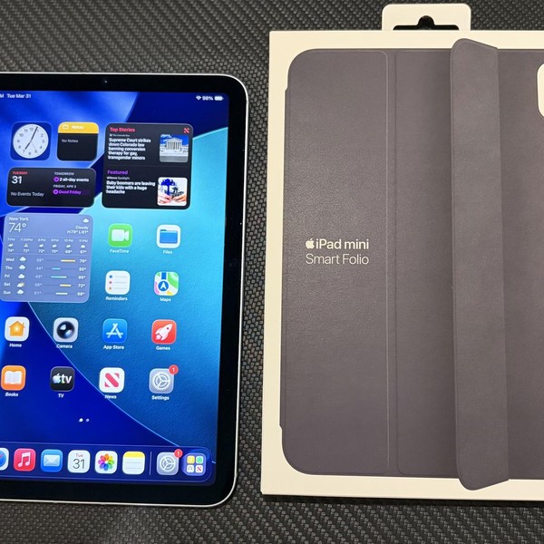 Apple iPad Mini 7th Gen - Unlocked, 128 GB, Blue, A2995