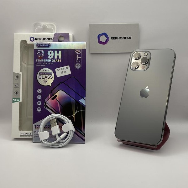 Apple iPhone 12 Pro Max - Unlocked, 128 GB, Graphite, A2342