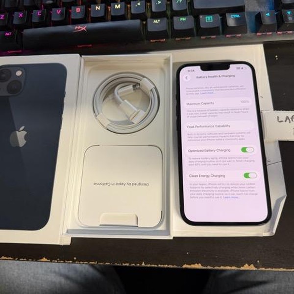 Apple iPhone 13 - Unlocked, 128 GB, Midnight, A2482