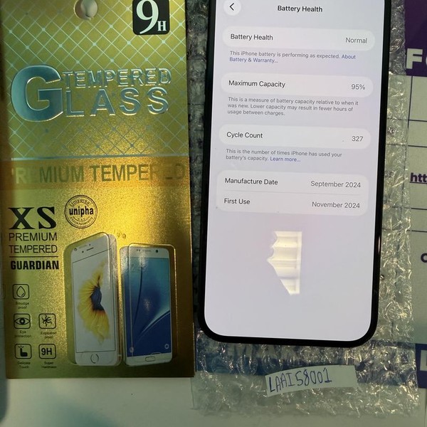 Apple iPhone 16 Plus - Unlocked, 128 GB, Black, A3082