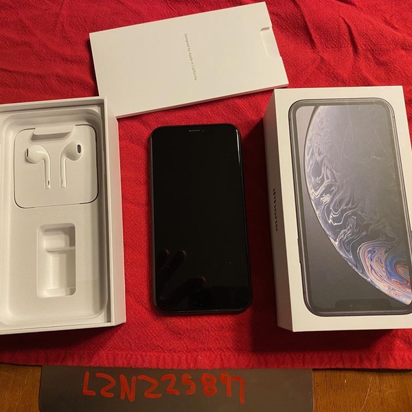 Apple iPhone Xr - Unlocked, 128 GB, Black, A1984