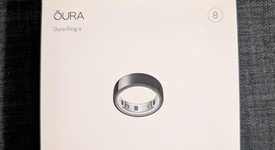 New
													Oura Ring Gen 4 - Black, Size 8, photo 1 of 3