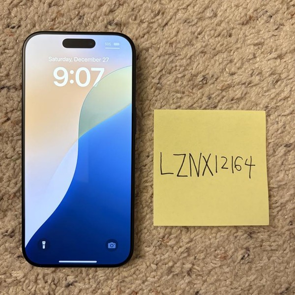 Apple iPhone 16 Pro - Unlocked, Black, 128 GB, A3083