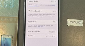 Mint
													Apple iPhone 15 - Unlocked, Blue, 256 GB, A2846, photo 1 of 6