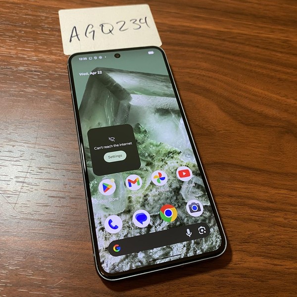 Google Pixel 8 - Unlocked, 128 GB, Hazel, 8 GB, G9BQD, Sub-6 5G