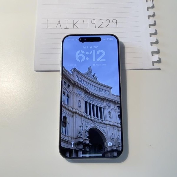 Apple iPhone 15 Pro - Unlocked, 256 GB, White, A2848