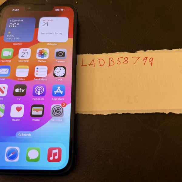 Apple iPhone 14 - T-Mobile, 128 GB, Midnight, A2649