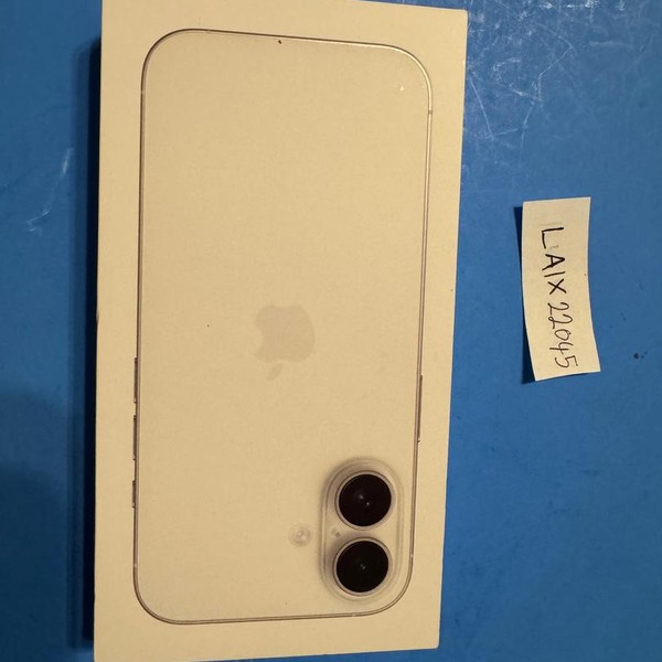 Apple iPhone 16 - Verizon, 128 GB, White, A3081