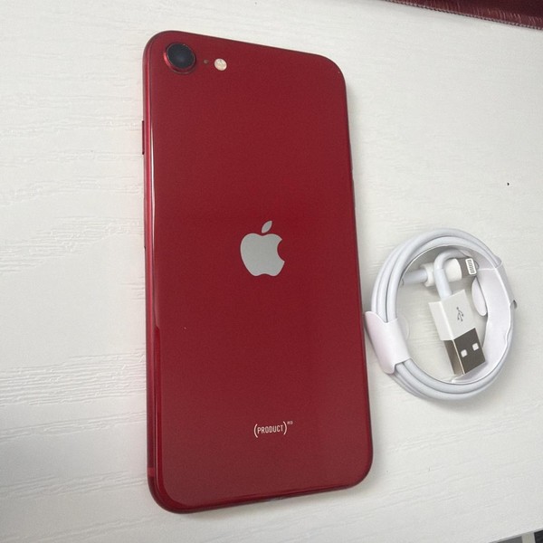 Apple iPhone SE 3rd Gen 2022 - Unlocked, 64 GB, Red, A2595