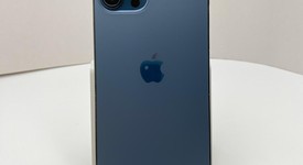 Fair
													Apple iPhone 12 Pro Max - Unlocked, Pacific Blue, 128 GB, A2342, photo 3 of 8