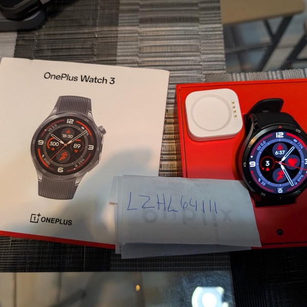 OnePlus Watch 3 - Obsidian Titanium, 46mm