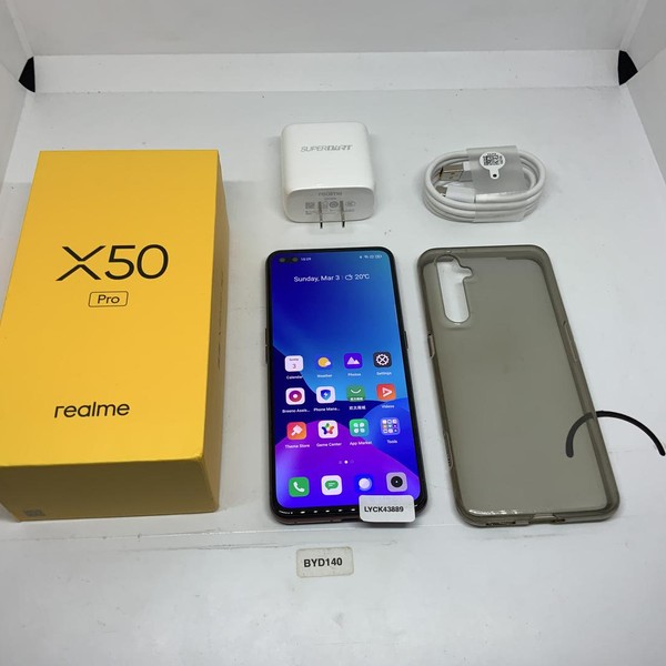 Realme X50 Pro 5G - Unlocked Non-US, 128 GB, Red, 8 GB