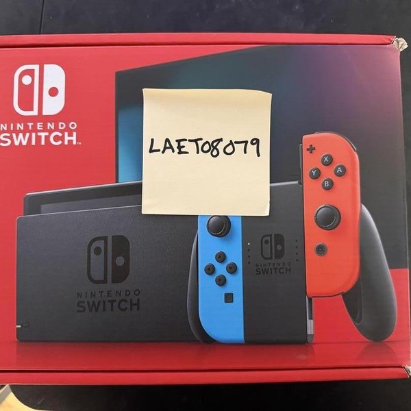 Nintendo Switch - 32 GB, Red & Blue, Mario Red & Blue Edition