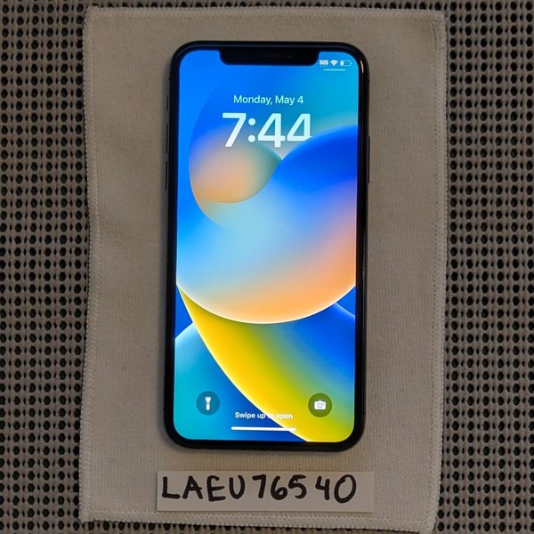 Apple iPhone X - Unlocked, 256 GB, Gray, A1865