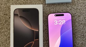 Fair
													Apple iPhone 16 Pro - Unlocked, Desert, 256 GB, A3083, photo 1 of 13