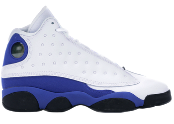 Jordan 13 Retro White Hyper Royal Black (GS) for sale