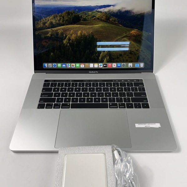 MacBook Pro 2018 (With Touch Bar) - 15 inch - 1 TB, Silver, 32 GB, Intel Core i9