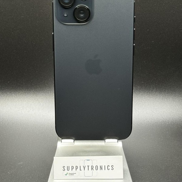 Apple iPhone 15 - Unlocked, 128 GB, Black, A2846