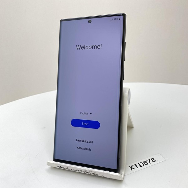 Samsung Galaxy S22 Ultra - Unlocked, 256 GB, Black, 12 GB, SM-S908U1