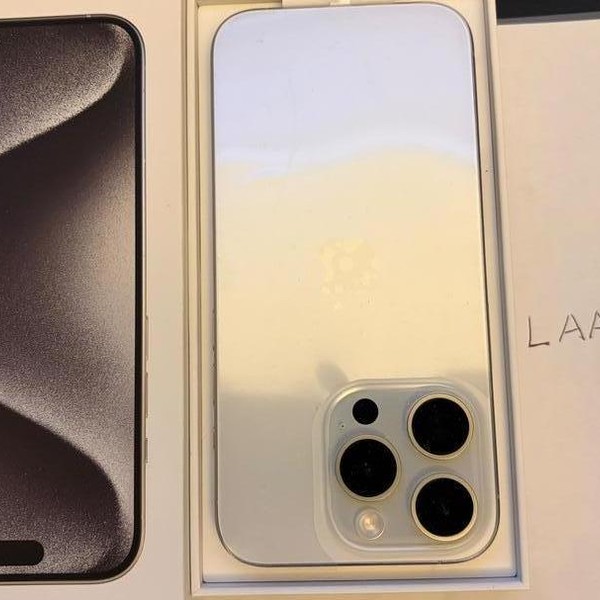 Apple iPhone 15 Pro - Unlocked, White, 256 GB, A2848