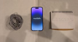 Good
													Apple iPhone 14 Pro - Unlocked, Purple, 128 GB, A2650, photo 1 of 7