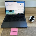 Fair MacBook Pro Late 2023 (M3) - 14 inch - 512 GB, Black, 18 GB, Apple M3 Pro 11-core, 14-core GPU