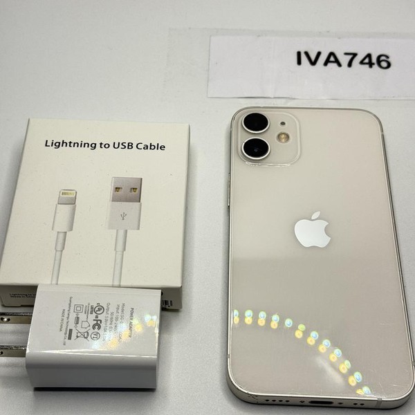 Apple iPhone 12 Mini - Unlocked, 128 GB, White, A2176