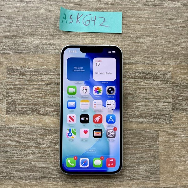 Apple iPhone 16e - Unlocked, 256 GB, White, A3212