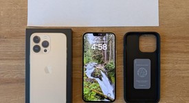 Mint
													Apple iPhone 13 Pro - Unlocked, Gold, 128 GB, A2483, photo 1 of 8