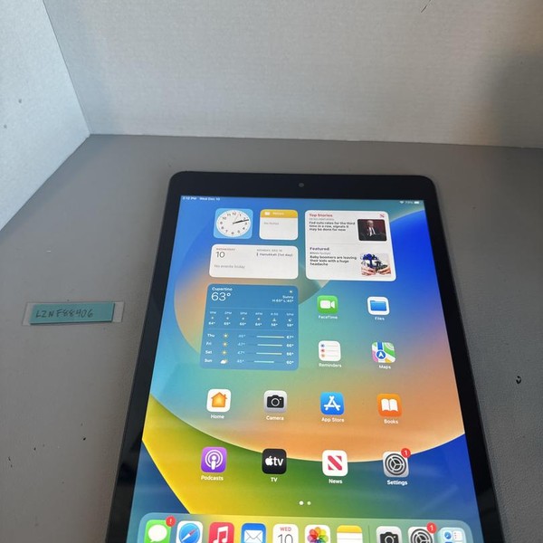 Apple iPad 7th Gen - Wi-Fi, Gray, 128 GB, A2197