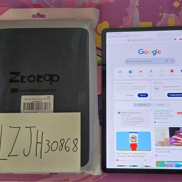 Samsung Galaxy Tab S9 Plus - AT&T, 256 GB, Graphite, 12 GB, SM-X818U