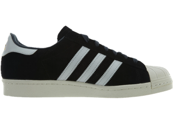 adidas Superstar 80s Dlx Suede Black White-Gold Metallic for sale
