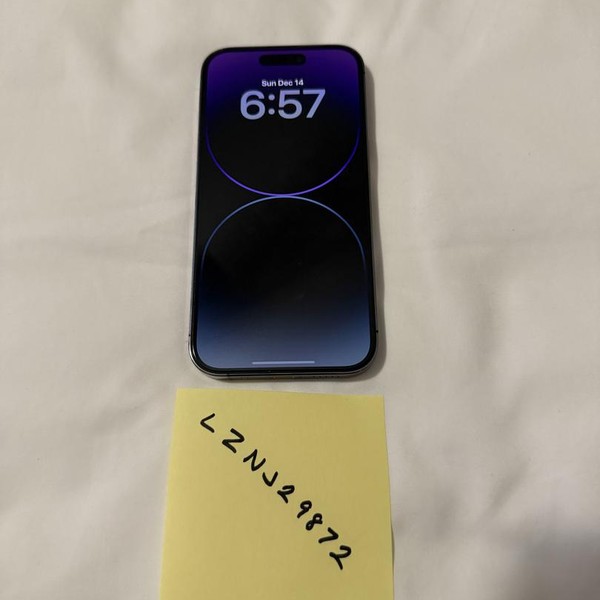 Apple iPhone 14 Pro - Unlocked, 128 GB, Purple, A2650